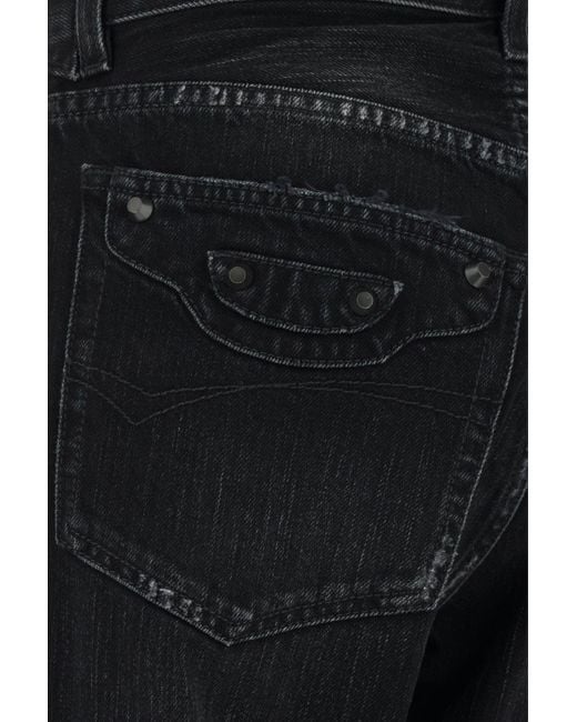 Jeans in denim nero di Balenciaga in Black