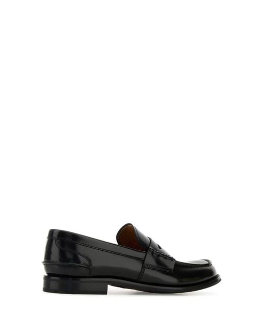 Mocassini Pembley in pelle nera di Church's in Black