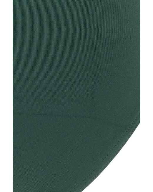 Eres Dark Green Stretch Nylon Clutch Bikini Bottom