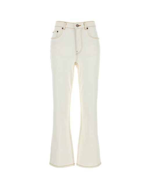 Tory Burch White Jeans