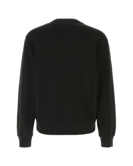 KENZO Black Cotton Sweatshirt for men