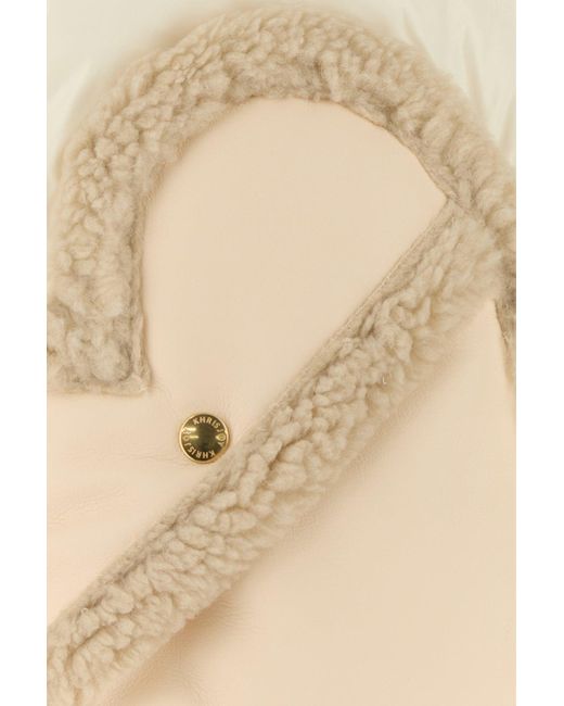 CORAZON SHEARLING di Khrisjoy in Natural