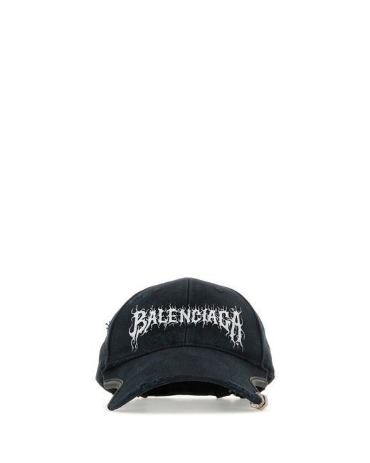 Balenciaga Black Cappello for men