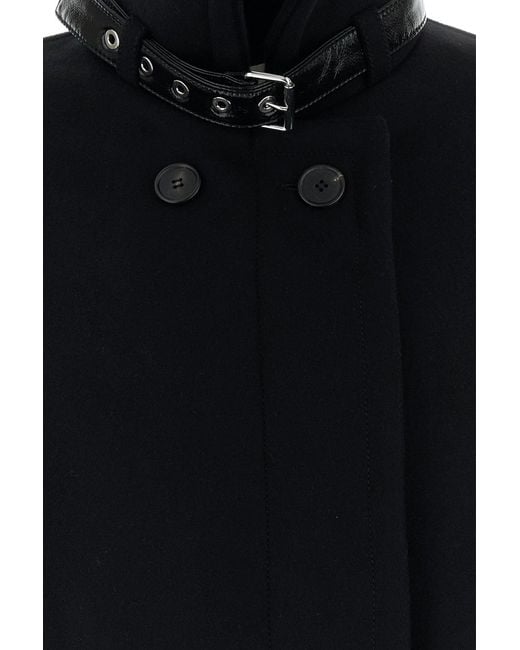 Lanvin Black Wool Coat