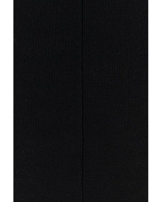 Abito Salina in misto lana nera di Isabel Marant in Black