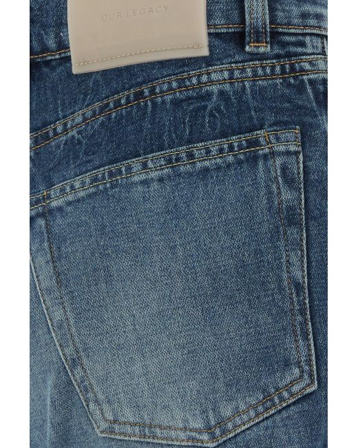 Our Legacy Blue Denim Jeans