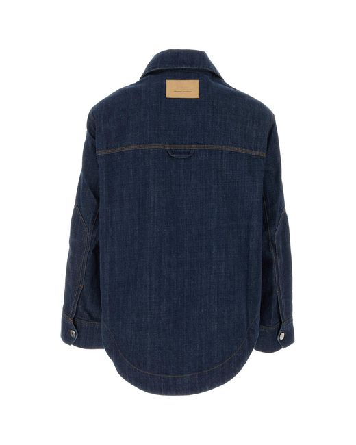 AMI Blue Denim Shirt for men