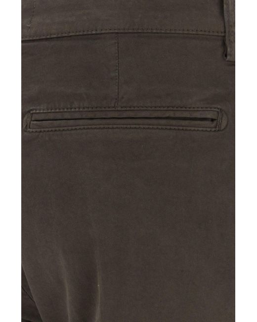 Pantalone Reggae in cotone stretch testa di moro di PT Torino in Black da Uomo