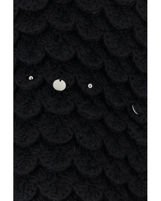 NAMACHEKO Black Wool Blend Sweater for men