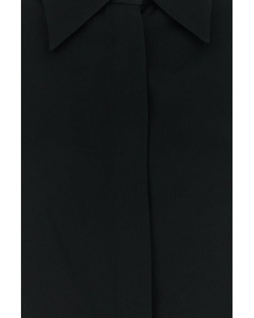 Jil Sander Black Regular Solid Shirt