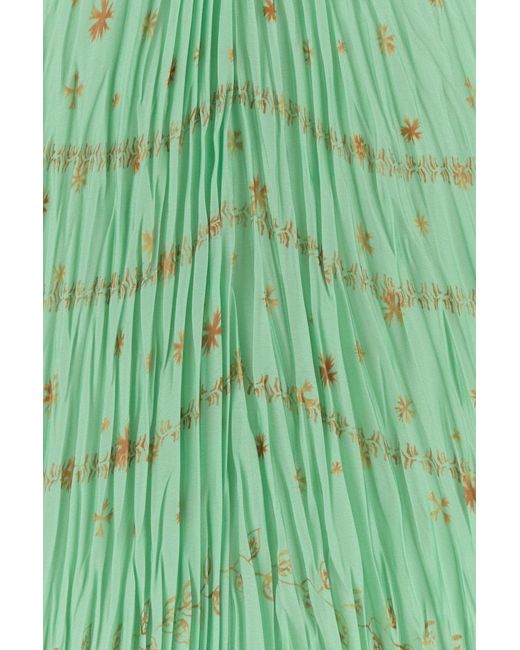 Alberta Ferretti Green Abito
