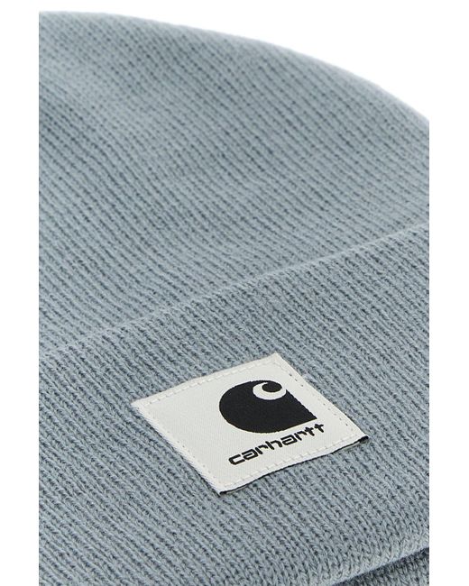 W' Ashley Beanie in acrilico carta da zucchero di Carhartt in Gray da Uomo