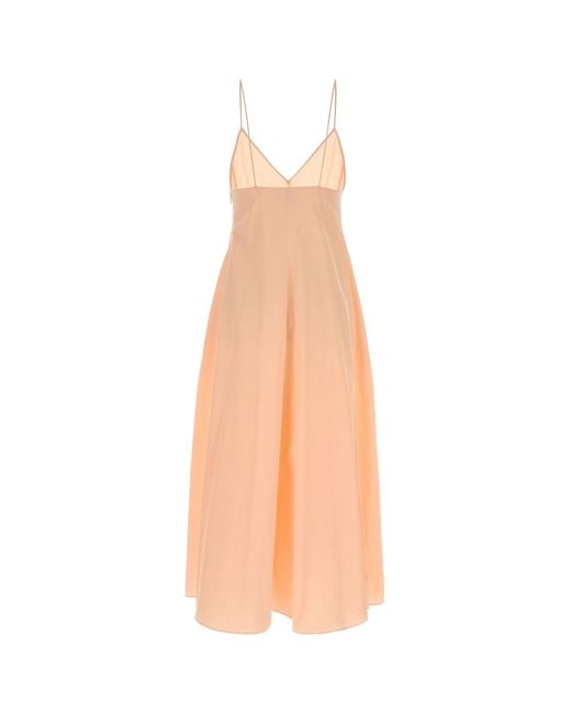 Khaite White Iben Dress