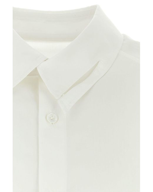 Yohji Yamamoto White Camicia for men