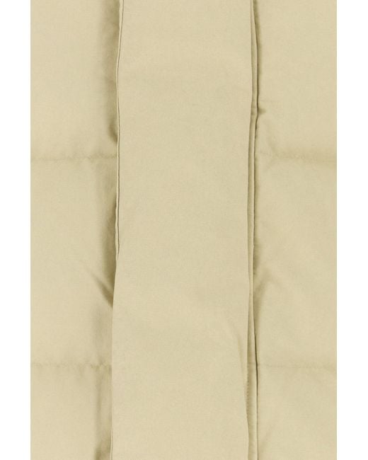 Entire studios Natural Sand Cotton Down Jacket