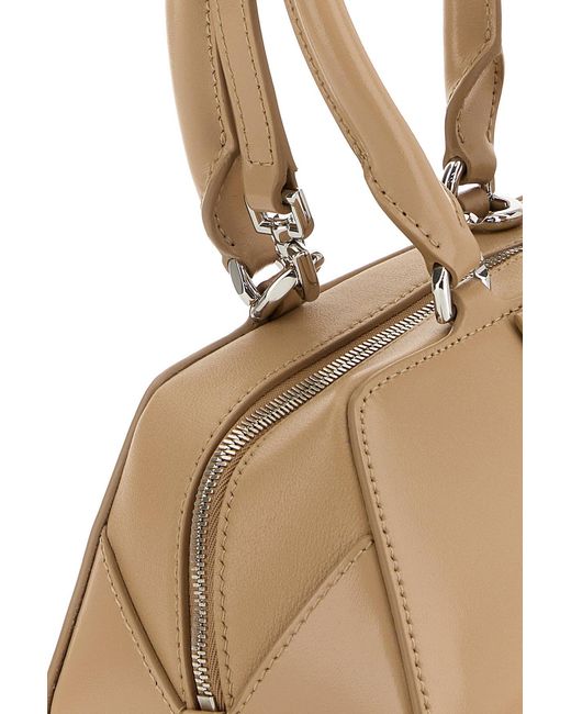 Givenchy Natural Leather Mini Antigona East-West Handbag