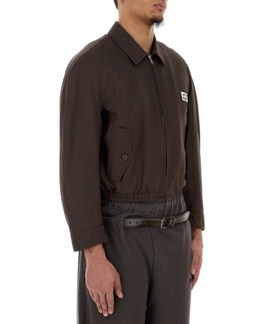 Magliano Brown Chocolate Cotton Work Jacket for men