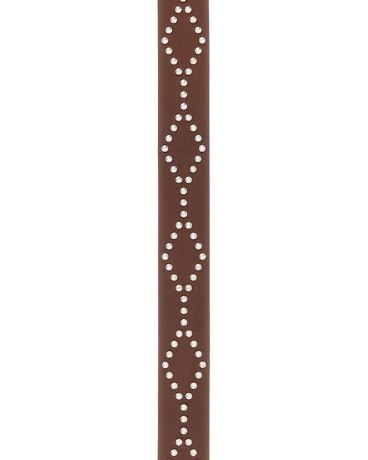 Isabel Marant Brown Leather Liliana Belt