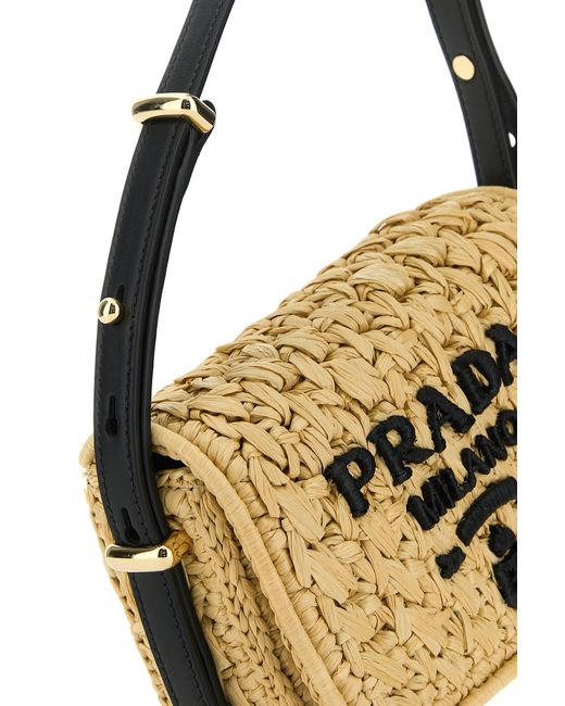 BORSA di Prada in Metallic
