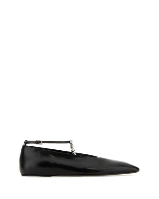 Ballerina di Jil Sander in Black