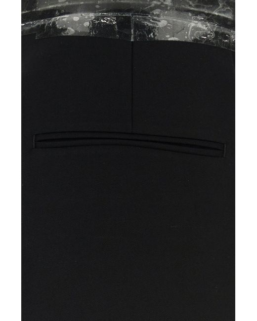 Maison Margiela Black Wool Pant for men