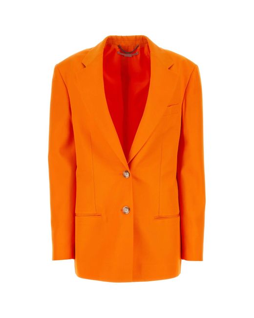 Stella McCartney Orange Jackets And Vests