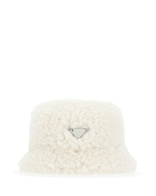Cappello di Prada in White