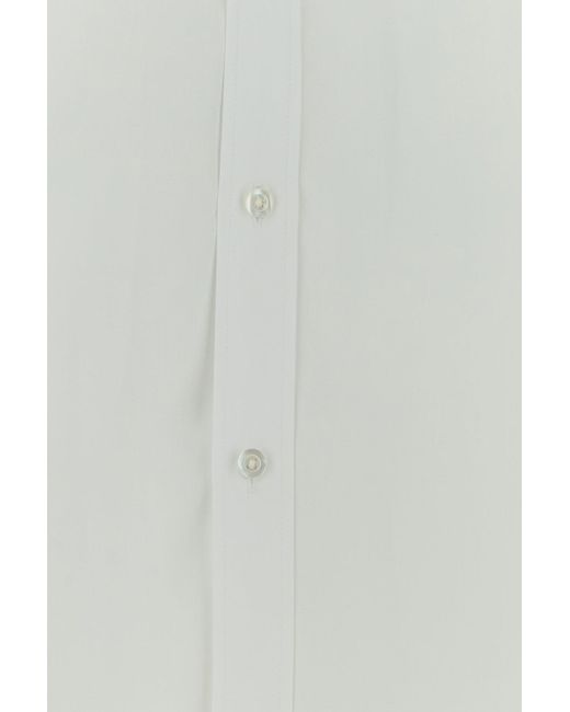 Maison Margiela White Poplin Shirt