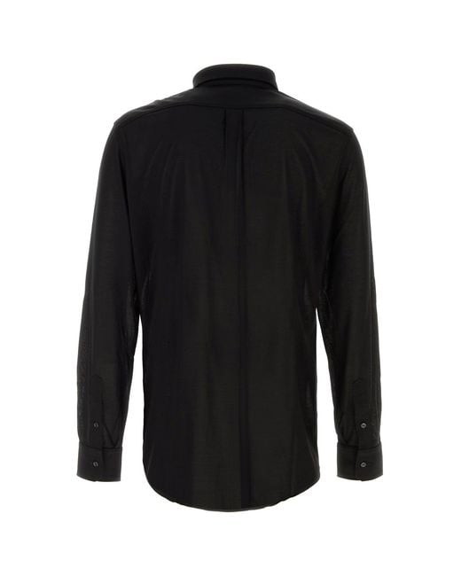 Dolce & Gabbana Black Dolce & Gabbana Jersey Shirt for men