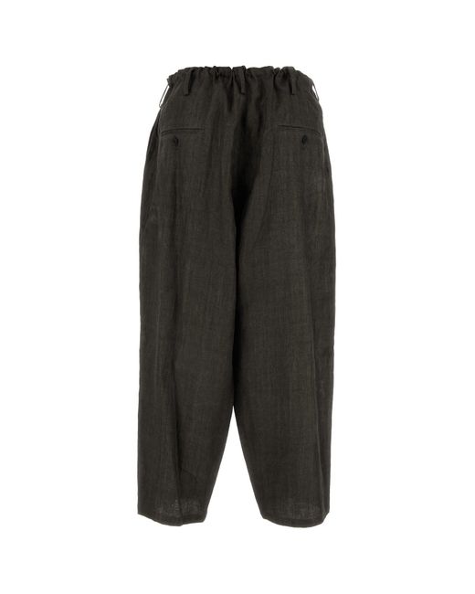 Yohji Yamamoto Black Pantalone for men