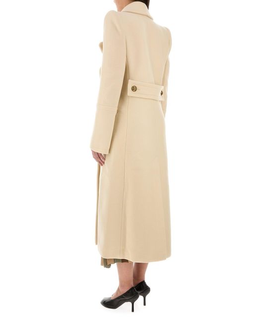 Zimmermann Natural Sand Wool Blend Hypnotic Coat