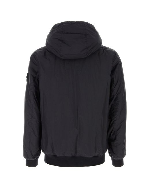 Stone Island Blue Jackets for men