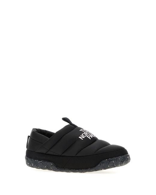 The North Face Black Ripstop Nuptste Slippers for men