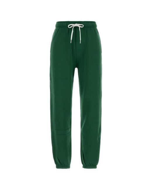 Polo Ralph Lauren Green Cotton Blend joggers