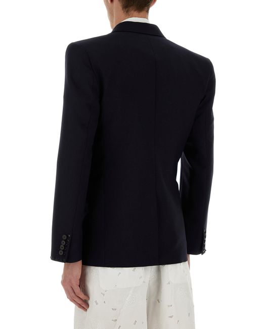 Valentino Garavani Midnight Blue Wool Blazer for men