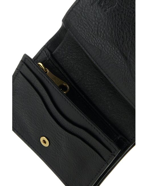 Il Bisonte Black Leather Wallet
