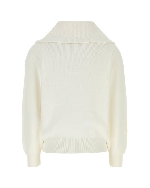 Brunello Cucinelli White Sweater