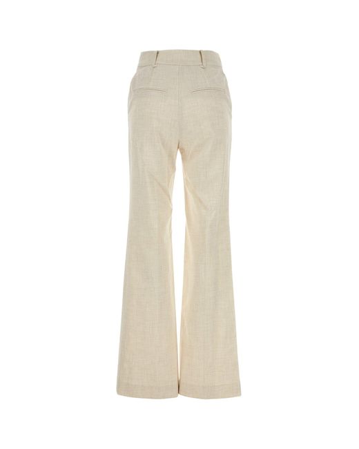 Camilla & Marc White Sand Polyester Floris Pant
