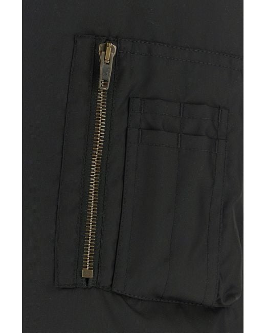 Bomber X Automobili Lamborghini in nylon nero di Balenciaga in Black da Uomo
