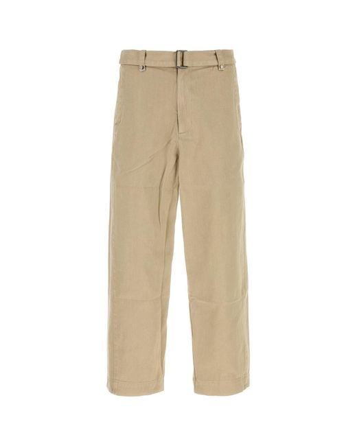 Entire studios Natural Beige Cotton Gully Pant for men