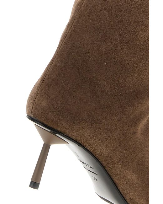 Le Silla Brown Pointed-Toe Boots
