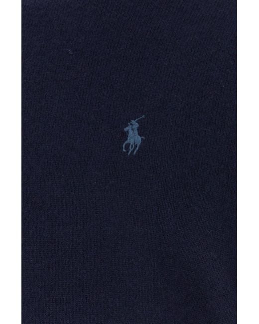 Polo Ralph Lauren Blue Ls Cn Pp-Long Sleeve-Pullover for men