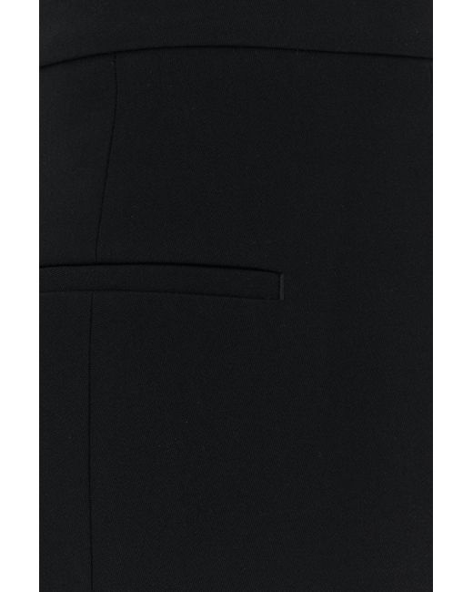 Jil Sander Black Grain De Poudre Pant