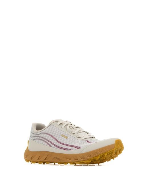 Norda White Chalk Canvas Sneakers for men