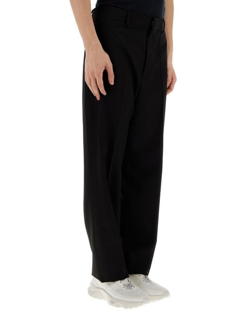 Valentino Garavani Black Wool Pant for men