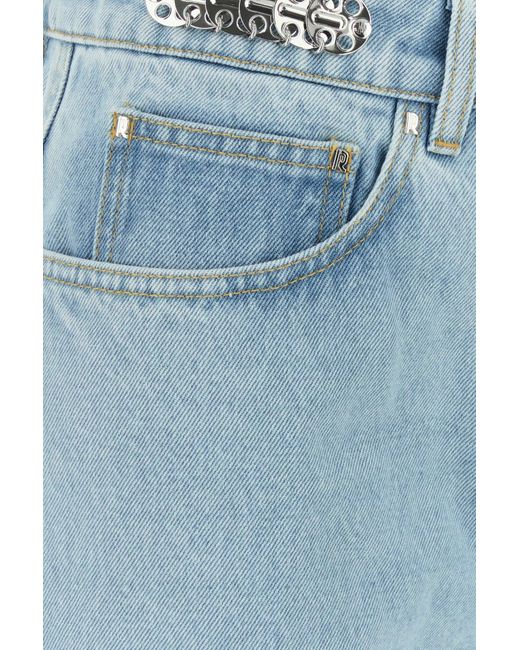 Rabanne Blue Denim Jeans