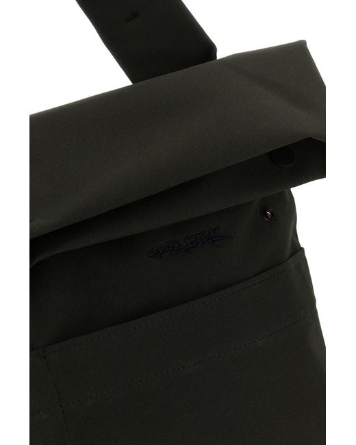 GR10K Black Polyester Robotics Computer Shoulder Bag for men