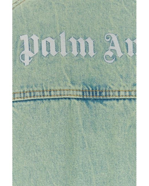 Palm Angels Green Giacca for men