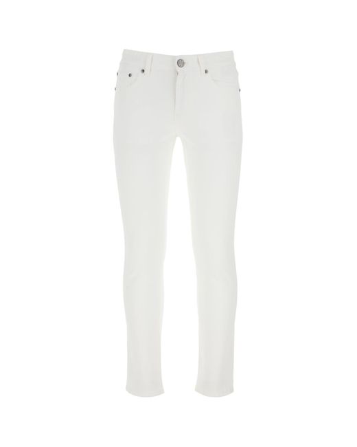 PT Torino White Jeans for men