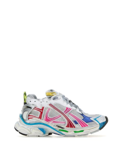 Balenciaga Multicolor Runner Panelled Sneakers